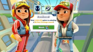SUBWAY SURFERS LONDON 2023 : NO FLOOR CHALLENGE! GAMEPLAY TILL SEE A WATCH AD- JAKE STAR and JAKE!