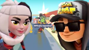 SUBWAY SURFERS LONDON 2023 : NO FLOOR CHALLENGE! VIVIENNE and JAKE DARK OUTFIT