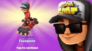 SUBWAY SURFERS LONDON 2023 : UNLOCKING FAUXPUNX BOARD