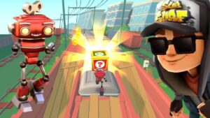 SUBWAY SURFERS NORTH POLE 2023 : NO FLOOR CHALLENGE! CLOCKWORK JOHNNY and TRICKY