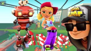SUBWAY SURFERS NORTH POLE 2023 : NO FLOOR CHALLENGE! CLOCKWORK JOHNNY and TRICKY HEART OUTFIT