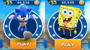 Sonic Dash vs Subway Surfers - Movie Sonic vs All Bosses Zazz Eggman - All 61 Characters Unlocked
