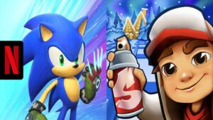 Sonic Prime Dash - Classic Sonic VS Subway Surfers - Jake iOS Android Gameplay