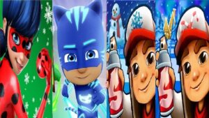 Subway Surfers Christmas 2022 VS2023 PJ Masks Power Heroes VS Miraculous Ladybug & Cat Noir Gameplay