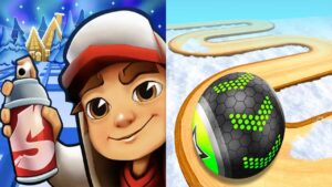 Subway Surfers Christmas North Pole 2023 VS Going Balls
