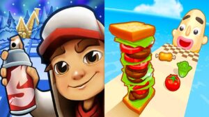 Subway Surfers Christmas North Pole 2023 VS Sandwich Runner