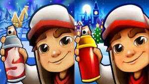 Subway Surfers Christmas North Pole 2023 VS Subway Surfers Christmas 2018