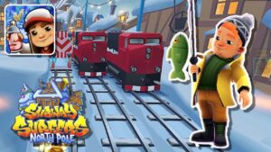 Subway Surfers North Pole 2023: Bjarki Fisher Outfit's 20 Minute Gameplay Walkthrough