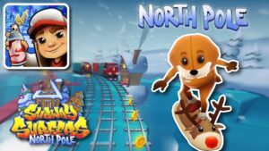 Subway Surfers North Pole 2023 NEW UPDATE - Malik Tusk Outfit surfing Rudy - Christmas 2023