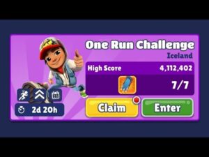 Subway Surfers North Pole 2023 | One Run Challenge | FULL GAMEPLAY - Unlock Snow Down