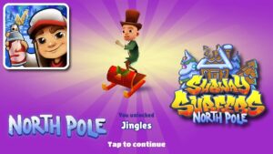 Subway Surfers North Pole 2023 - Season Hunt Rewards - Jingles (Winter Holiday Board)
