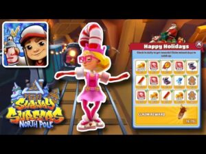 Subway Surfers North Pole 2023 - Unlock Moose in Calendar (2) - Elf Tricky Candy Outfit