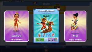 Subway Surfers North Pole 2023 Upcoming Ancient Bundle by Time Travel Subway Surfers North Pole 2023