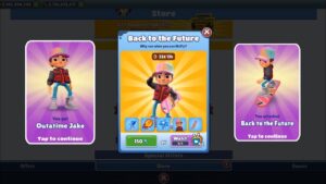 Subway Surfers Upcoming Back to the Future Bundle in Subway Surfers North Pole 2023 by Time Travel