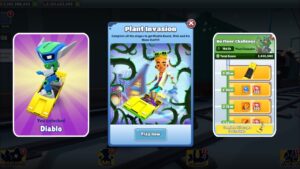 Subway Surfers Upcoming Challenge Plant Invasion No Floor Challenge Subway Surfers North Pole 2023
