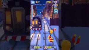 Subway Surfers XMAS🎅 Epic Run Through Wonderland City!🏍⛹#قصيرة #cortos #شورتس #shortsviral #short