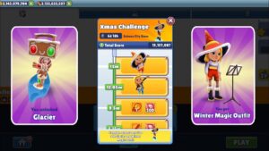 Subway Surfers Xmas Challenge in Subway City Xmas in Subway Surfers World Tour North Pole 2023