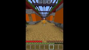 Subway Surfers 🚇 in Minecraft 😱#minecraft #subwaysurfers #shorts