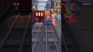😲 Subway surfers 💞 Faster Skipping Moment 🤩🔥🔥 #subwaysurfers #gamecity #short #subwaysurfers2023