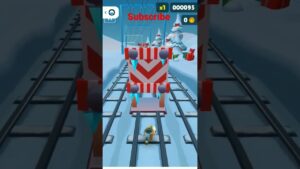 Subway surfers game play video part 1 in winters