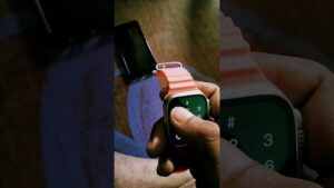 T800 ultra smart watch ma Subway surfers game ...#smartwatch #shortsvideo