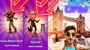 Unlocking Lawrence and Sneaky Blinders on Subway Surfers?