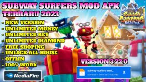 Update !! Subway Surfers Mod Apk Terbaru 2023 Version 3.22.0 Unlimited Money & Unlock All Character