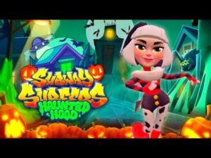 VIVIENNE TRAVELING TO SUBWAY SURFERS HAUNTED HOOD 2023