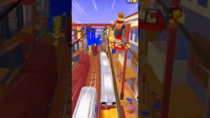 body🏋️ like sunny deol and🚇 Subway surfers with  ninja🥷#gaming #subwaysurfers#no1