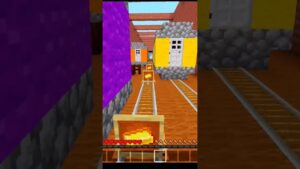 how to play subway surfers in Minecraft 😱 #shorts #badgekiller #minecarft