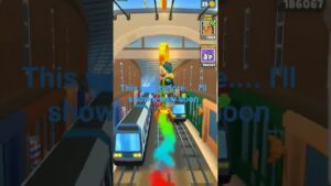 playing subway surfers for the first time (few months ago)