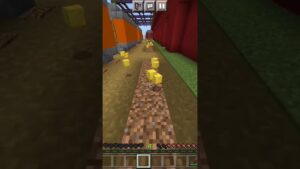 pov: you play subway surfers in minecraft...#minecraft #shorts