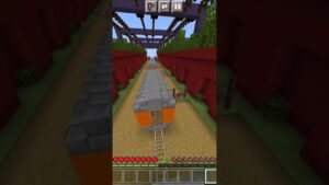 pov: you play subway surfers in minecraft...#minecraft #shorts