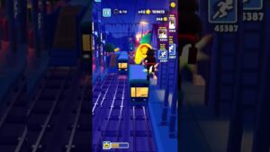 💞subway surfers 💕 MUSIC GONE  🔥🔥🔥  #gamecity #alvinnick #short