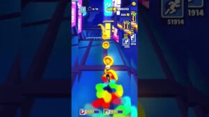 💞subway surfers 💕 PQALEU GONE 🔥🔥🔥  #gamecity #alvinnick #short
