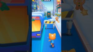 [DEV]Cat runner cartoon game just like Subway surfers video 14#games #gaming #catrunnergame