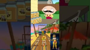 FAMILY GUY FUNNY MOMENTS FNAF SUBWAY SURFERS