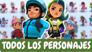 Mostrando todos los personajes de Subway Surfers en 2024