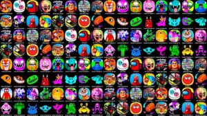 Roblox,Scary Teacher 3D,Evil Nun,Subway Surfers,Dark Riddle 2,The Baby in Yellow,Poppy Playtime