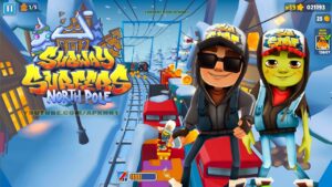 SUBWAY SURFERS GAMEPLAY PC HD 2023 - NORTH POLE - JAKE DARK OUTFIT+ZOMBIE JAKE
