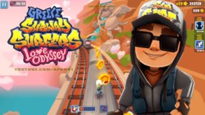 SUBWAY SURFERS GAMEPLAY PC HD 2024 - GREECE - JAKE DARK OUTFIT FLAMINGO BOARD