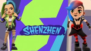 SUBWAY SURFERS SHENZHEN 2024 : SKYE and LUCY GOTH OUTFIT