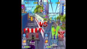 SUBWAY SURFERS SHENZHEN 2024 TWO RACER GAMEPLAY - THUNDER VS SKYE
