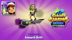 Season Hunt Reward - Electro Shock Smooth Drift - Subway Surfers Shenzhen 2024