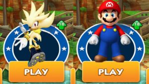 Sonic Dash - Super Silver vs Super Mario Subway Surfers All Stars vs All Bosses Zazz & Dr.Eggman