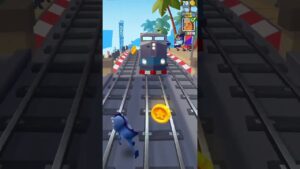 Subway Subway surfers#game #funny #youtubeshorts