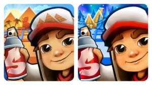 Subway Surfers Cairo 2022 vs North Pole 2024