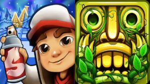 Subway Surfers Christmas North Pole 2023 VS Temple Run 2