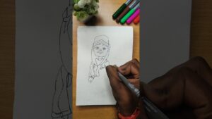 Subway Surfers Game Jake Drawing // Glass Painting #shorts #youtubeshorts #byabhisheksingh