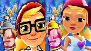 Subway Surfers North Pole 2023 New Year Challenge 2024 Tricky vs Tricky Heart Outfit Gameplay HD
